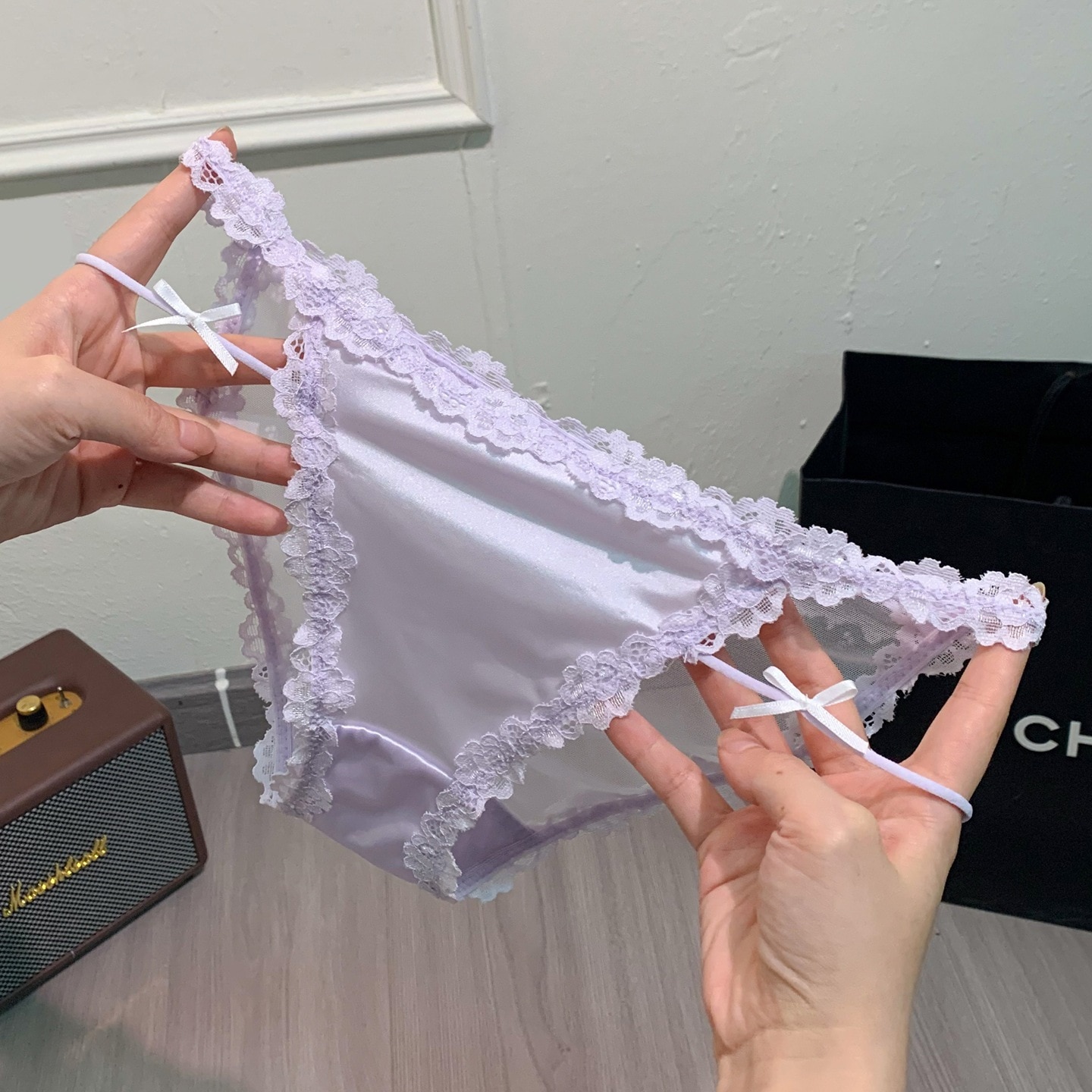 【1点ご購入 で10点プレゼントいたします】レースパンツ女性用薄手通気性綿股間女性用三角パンツ