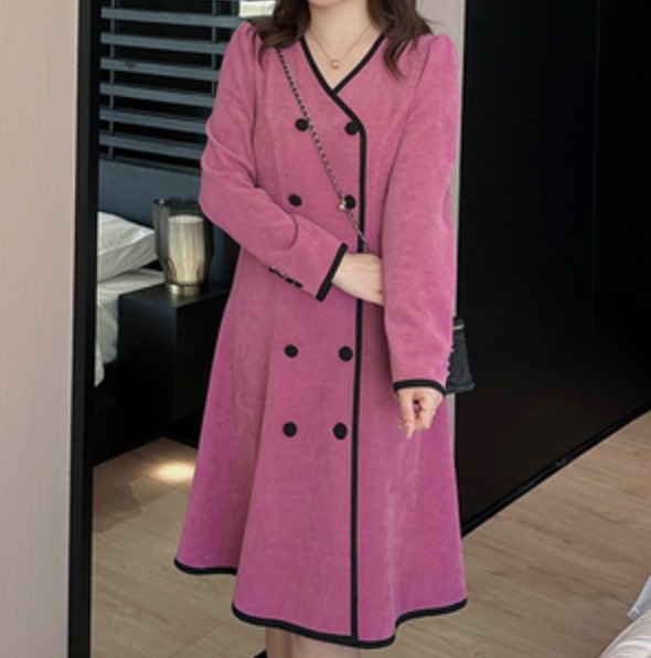 ワンピース デート 袖あり 長袖 かわいい 大人可愛い きれいめ シンプル カジュアル 大人 上品 おしゃれ お洒落 主役級 存在感 春 秋 10代 20代 30代 レディース 女性用 OL 学生