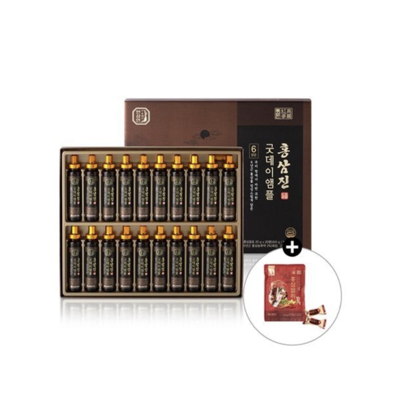 紅参ジン グッデイアンプル 20本1セット(20日分) 7,632円