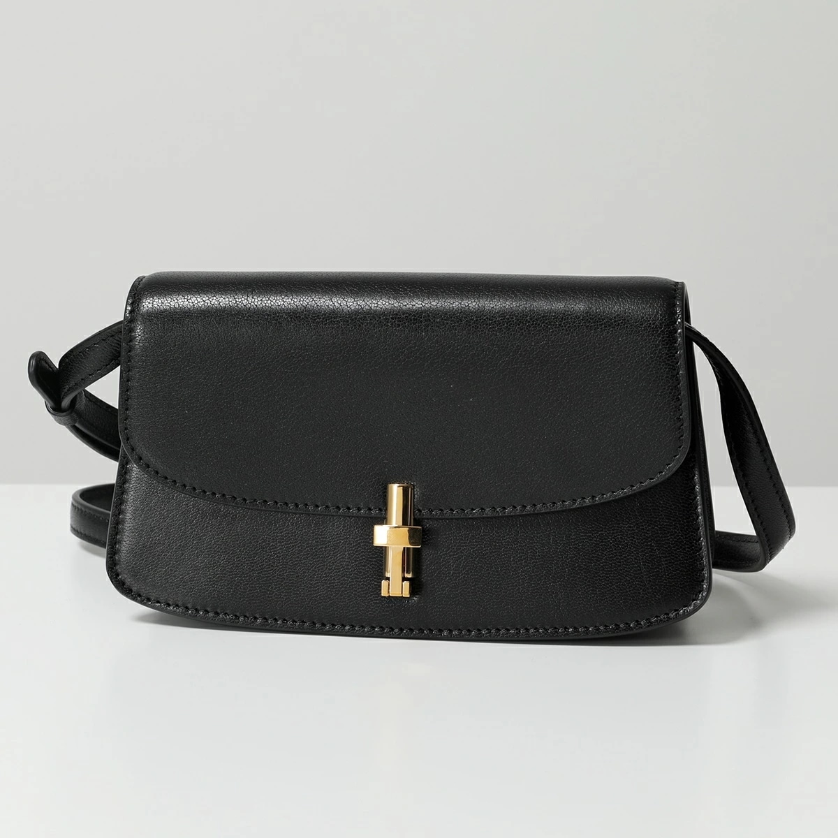 THE ROW ザ・ロウ ショルダーバッグ E/W SOFIA ソフィア W1569 L39 レディース レザー クロスボディ ポシェット ロゴ 鞄 BLACK-SHG 194,582円