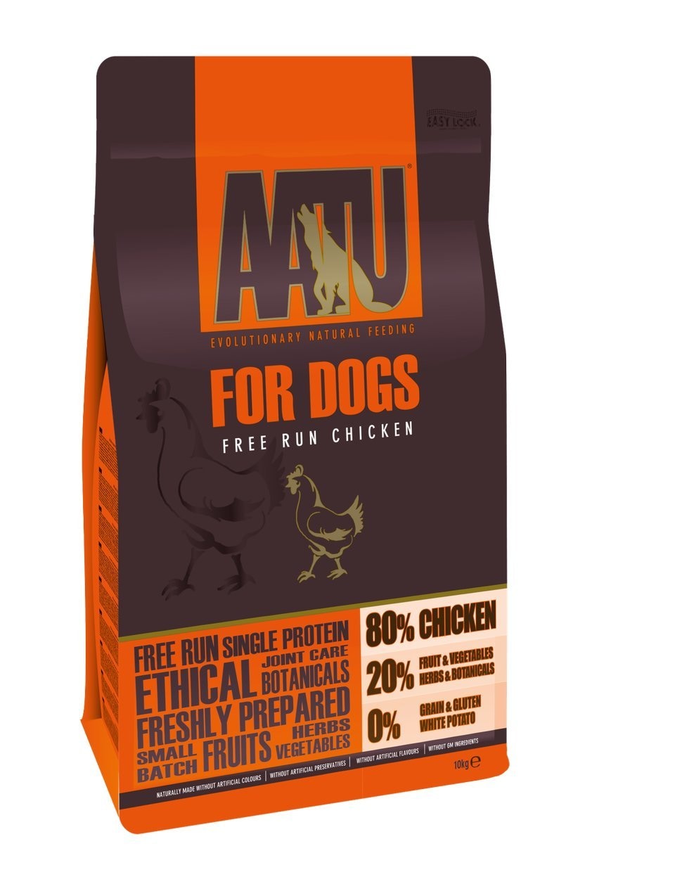お得な情報満載 AATUアートゥー チキン 全犬種成犬用 10kg グレインフリー穀物不使用 ドッグフード
