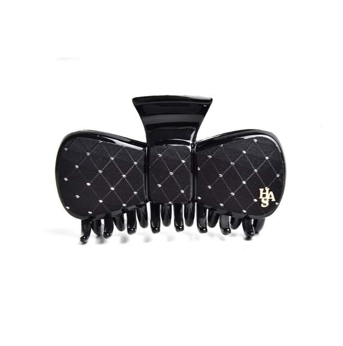 HFS026グリッターリボンヘアクリップ