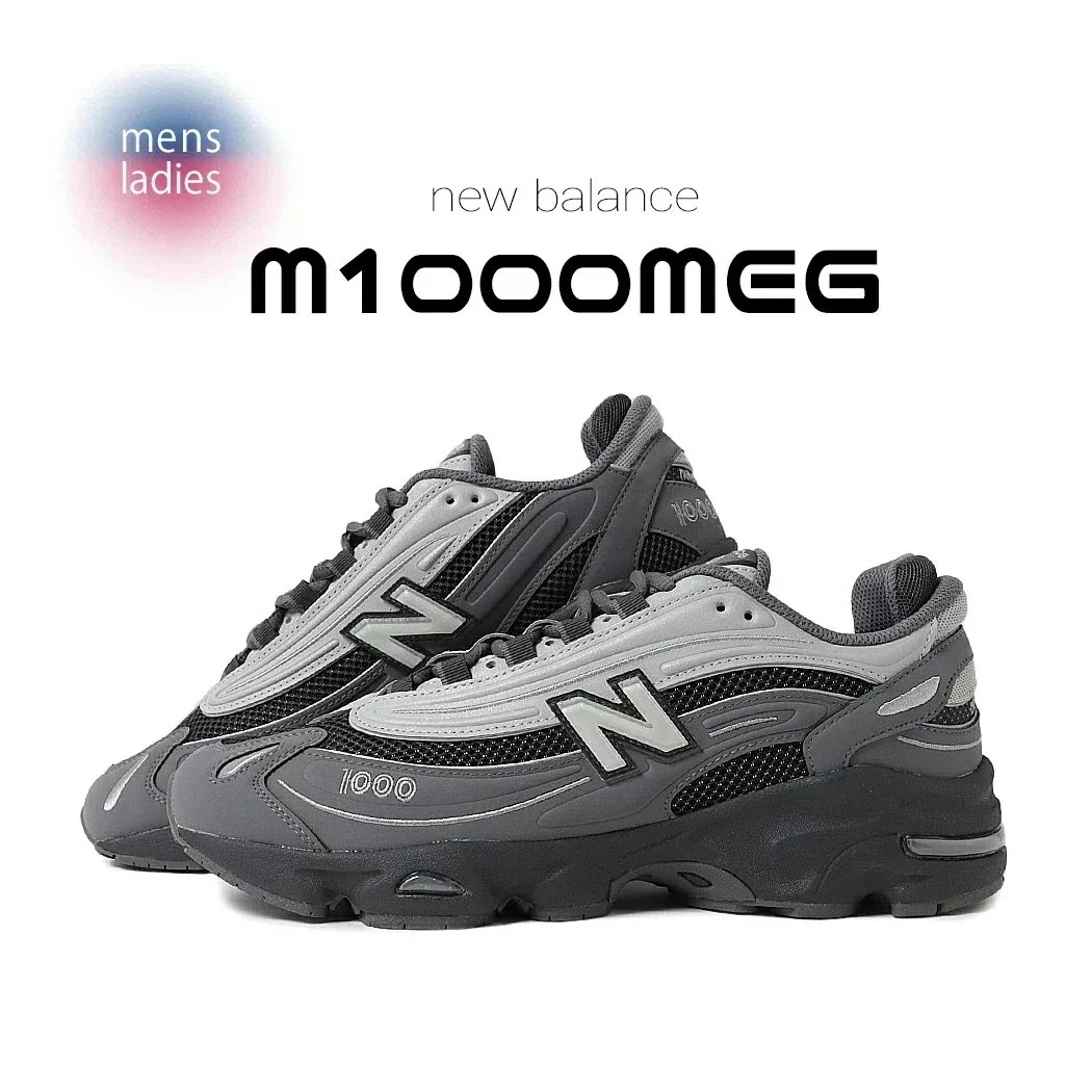 NEW BALANCE ニューバランス 1000 スニーカー M1000MEG DARK GRAY ( ダークグレー D 黒 ブラック メンズ )