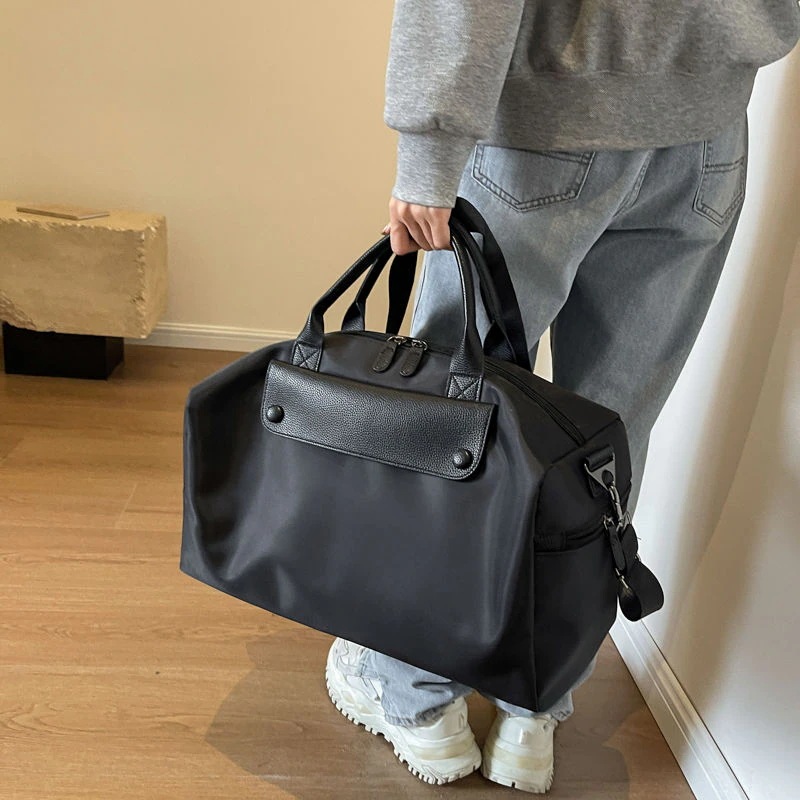 Qoo10限定旅行キャンバスバッグ大容量で安心！バッグマイエコバッグ探し2026作男女兼用学生大人旅行用キャンプスポーツアウトドア大容量フィットネス/出張/旅行/防水