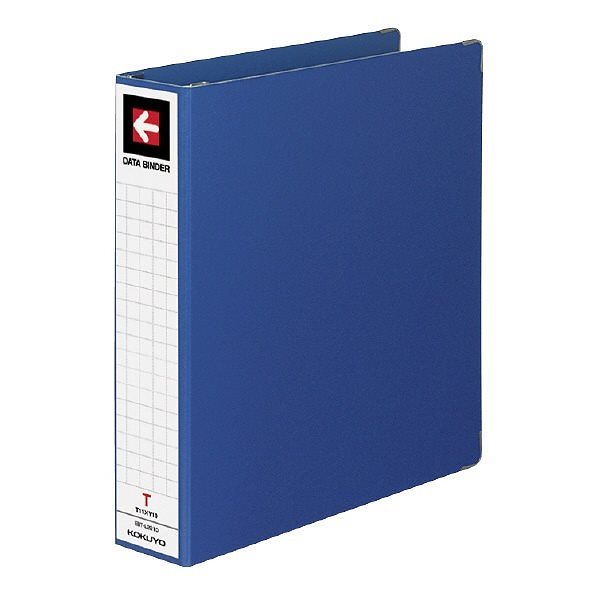（まとめ買い）データバインダーTワイド T11XY10 22穴 45ミリとじ 約450枚収容 青 EBT-L2210 [x3] 6,084円