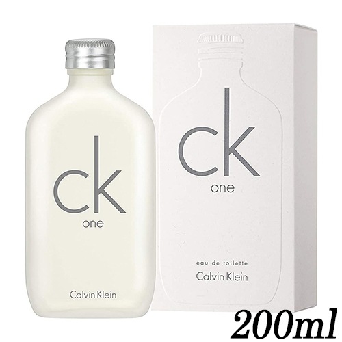 シーケーワン EDT 200ml CALVIN KLEIN CK ONE[7438/5021/1798] 宅配無料