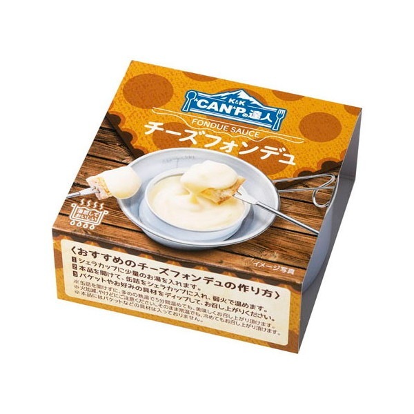 K&K 「CAN」Pの達人 チーズフォンデュ 80g x12 メーカー直送 5,868円
