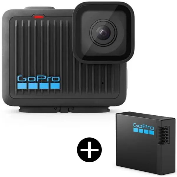 CHDHF131 ブラック HERO アクションカメラ (4K対応) + バッテリーセット