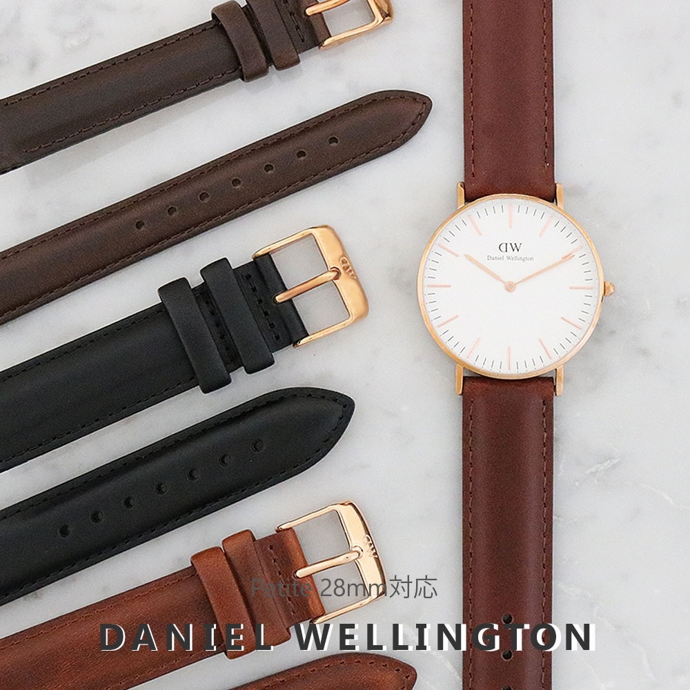 ベルト レディース 純正 時計 替えベルト 革ベルト 28MM対応 並行輸入品