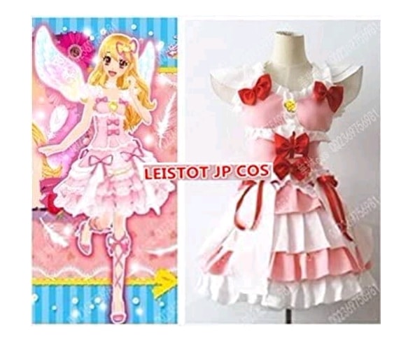 アイカツ!アイドルカツドウ! 星宮いちごコスプレ衣装 ディズニークリスマスハロウィン　イベント仮装 　コスチューム