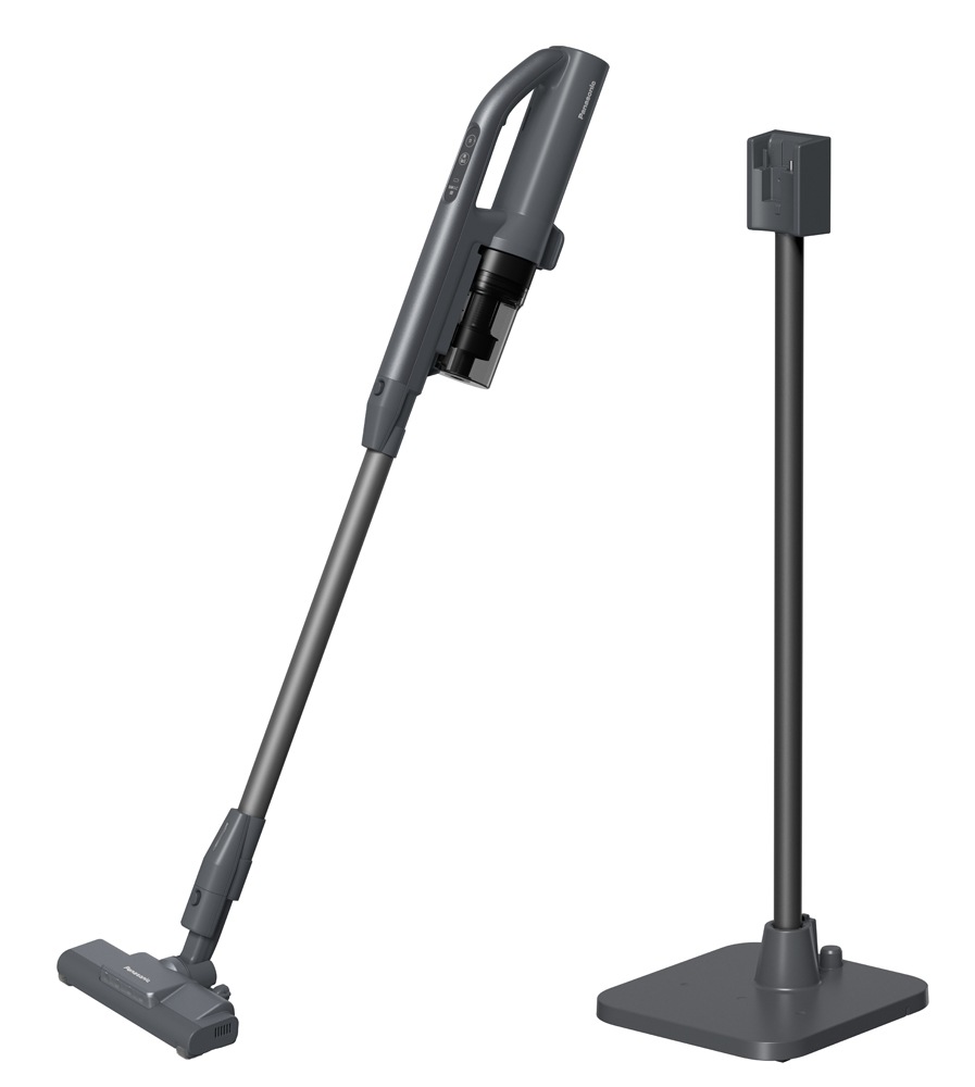 パナソニック MC-SB55K-A サイクロン式スティッククリーナー 充電式 自走式パワーブラシ ストーンブルー MCSB55KA