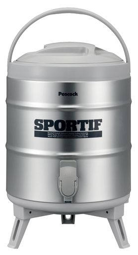 ピーコック魔法瓶工業(THE-PEACOCK) ピーコック ウォータージャグ 8.1L 日本製 保冷 保温 洗いやすい 広口 保冷力 軽量 抗菌 レバー式 キーパー 注ぎやすい 大容量 ジャグ ステン