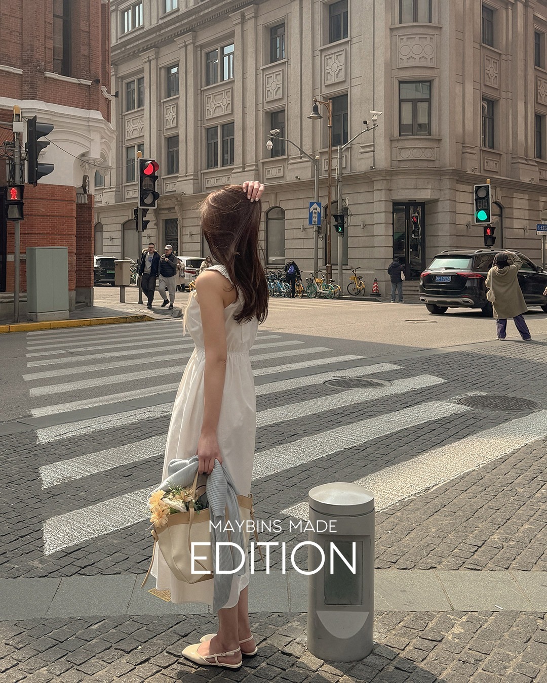 [企画特価/MADE] ネビンナイロンロングワンピース韓国ファッション レディース