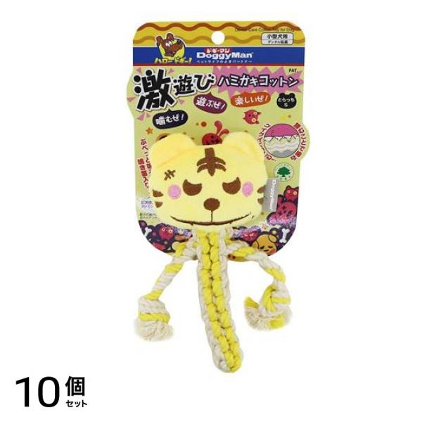 ドギーマン 激遊びハミガキコットン とらっち S 1個入 10個セット 6,920円