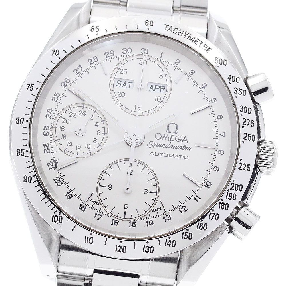 オメガ OMEGA 3521.30 スピードマスター トリプルカレンダー 自動巻き メンズ 保証書付き_886042【中古】