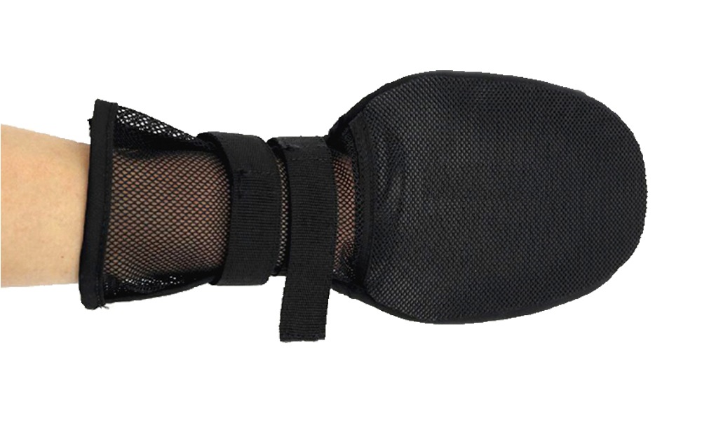 2枚入り 介護手袋 グローブ 福祉用具 手拘束ミトン ずら防止用 自傷予防 拘束