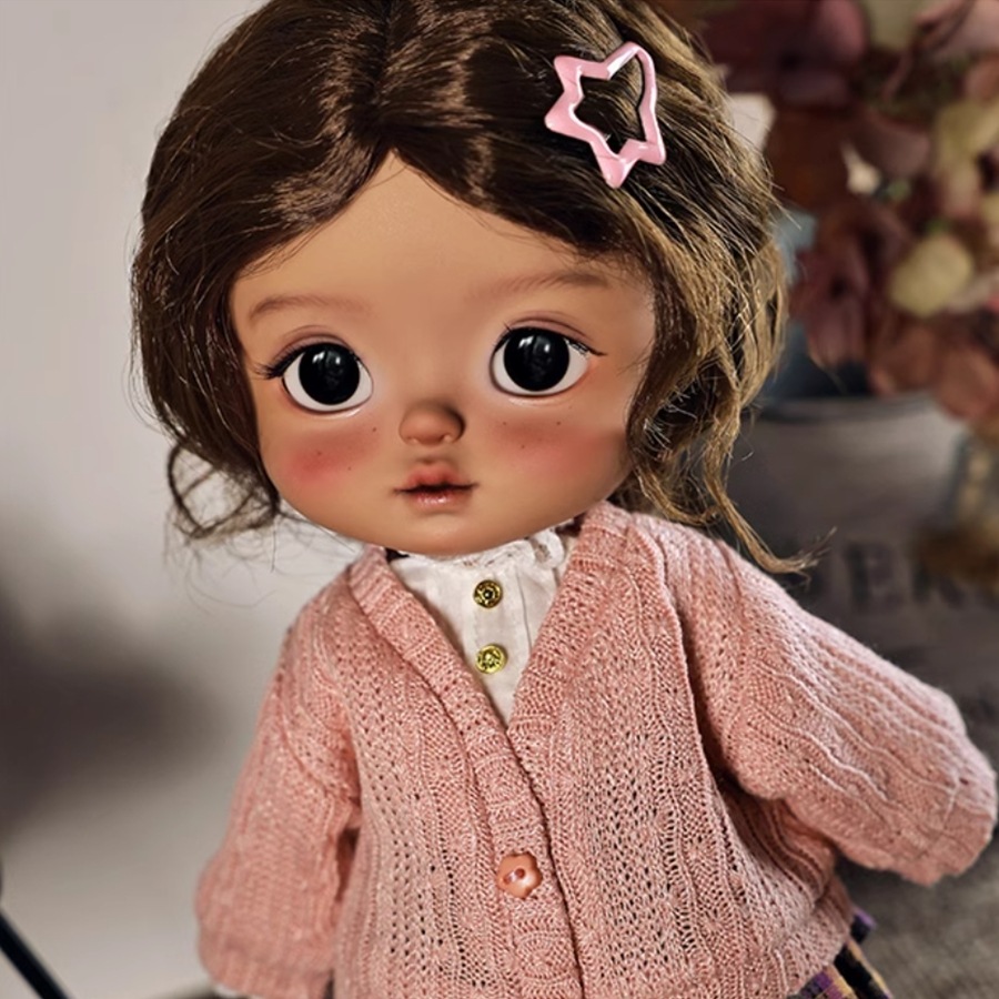 球体関節人形r関節人形1/6BJDドール果冻美式日常休闲校园风全套纯手工化妆