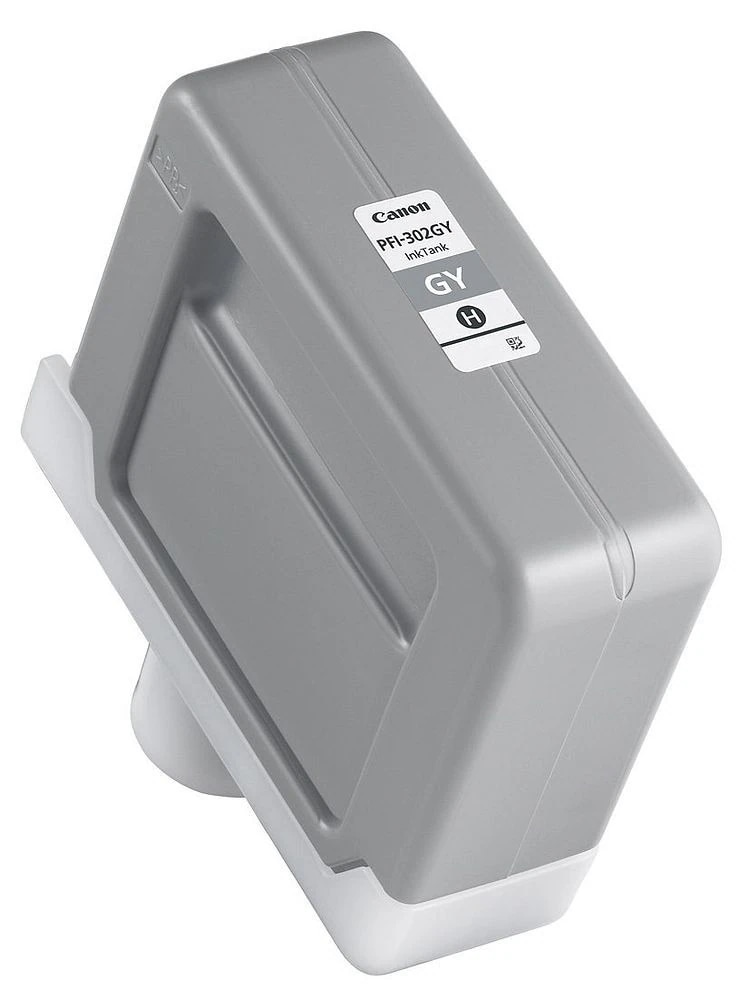 （まとめ買い）純正 大判プリンタインクカートリッジ グレー PFI-302GY [x3]