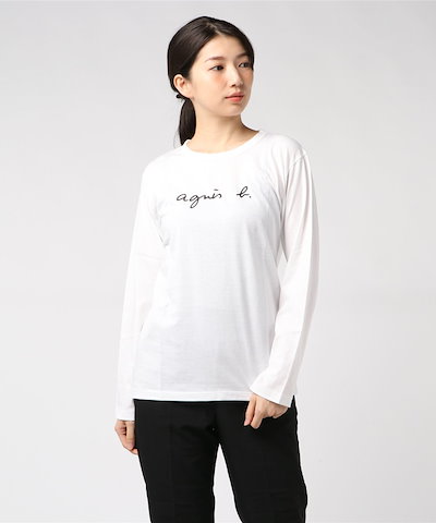 アニエスベー agnes b. レディース Tシャツ  長袖  おし...のサムネイル