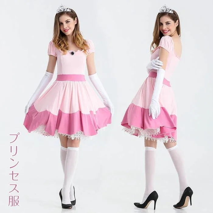 王女 キュート 変装 プリンセス コスプレー おしゃれ コスチューム セクシー 服 舞台服 パレード ハロウィン 仮装 仮装道具 かわいい レディース プリンセス服
