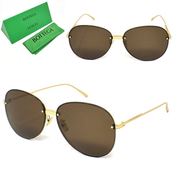 サングラス BV1084SA-002 アジアンフィット メンズ レディース ユニセックス ゴールド ブラウン