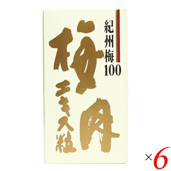 梅肉エキス粒 90g 6個セット 恒食