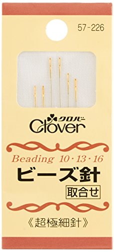 他サイト： クロバー(Clover) ビーズ針 取合せ 超極細針 6本入り 57-226の商品画像
