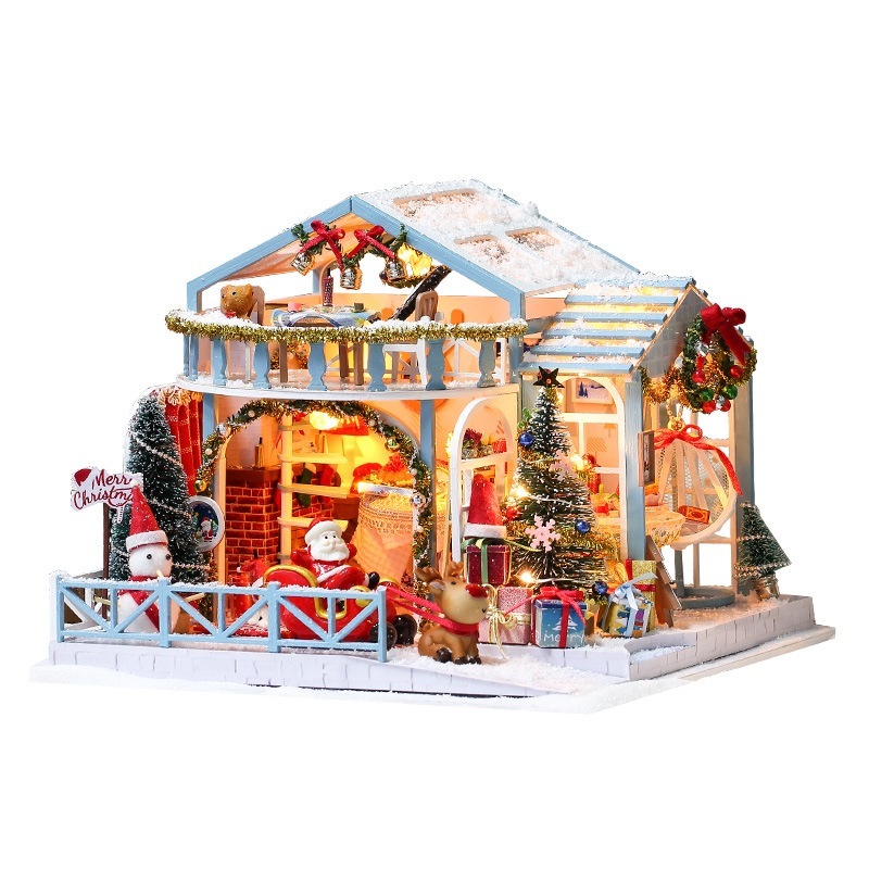 DIY小屋クリスマススノーナイト手作りクリスマスアイデア誕生日プレゼント 7,599円