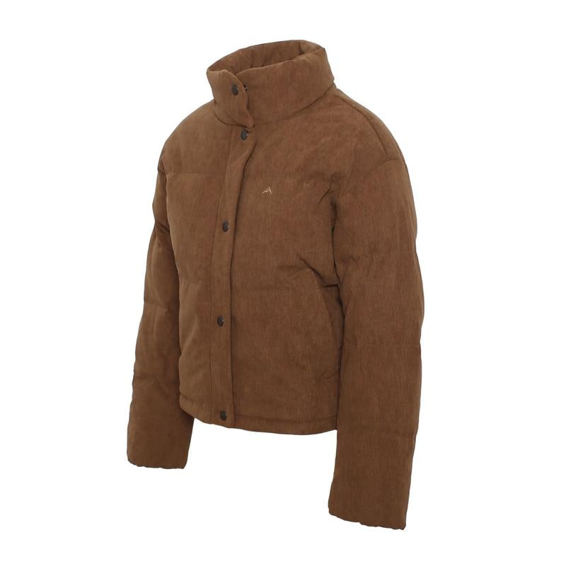 女性ランブラーコーデュロイダウンジャケット キャメル 7L82068 7L82068-J04