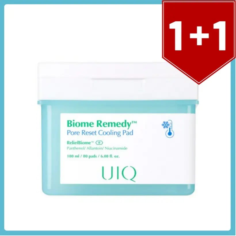 バイオームレメディポアリセットクーリングパッド, 80枚x2個 韓国コスメ