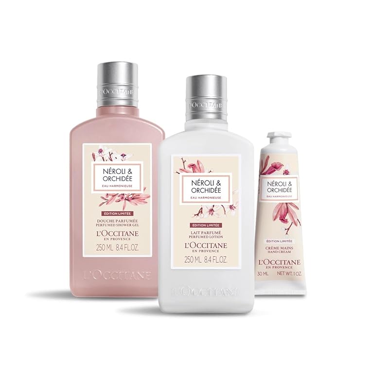 ロクシタン(LOCCITANE) ネロリオーキデ オーハーモニー トリオ （シャワージェル&ボディミルク＆ハンドクリームセット） 母の日 誕生日 お祝い お返し プレゼント ギフト 女性 人気 ボデ 14,322円