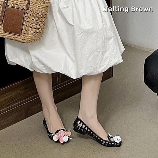 女性夏ゼリーサンダルレインシューズRM03