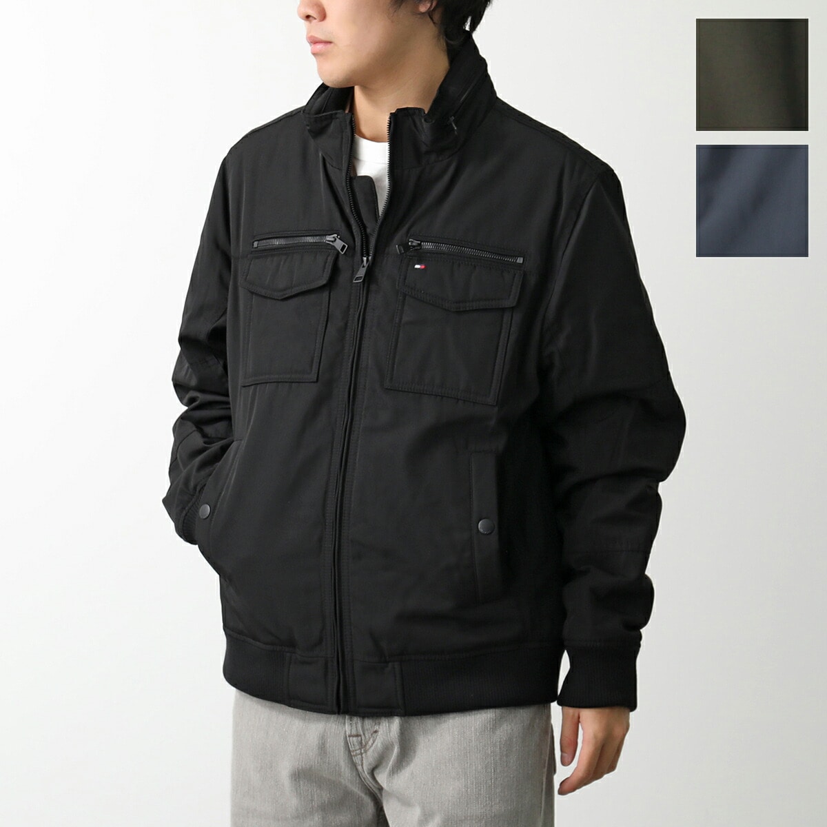 TOMMY HILFIGER トミー ヒルフィガー ジャケット PERFORMANCE BOMER 158AP775 メンズ 中綿 スタンドカラー アウター カラー3色 10,565円