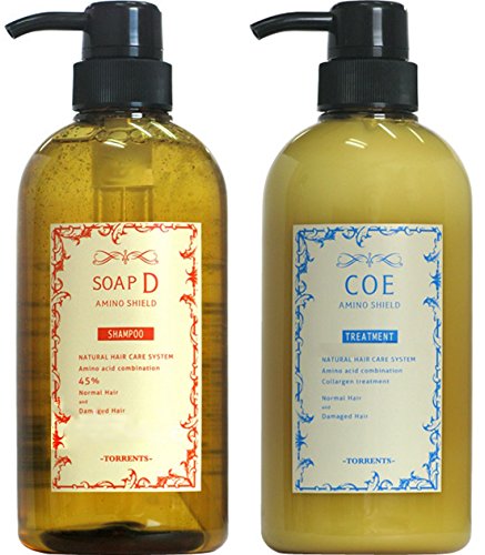 アミノシールド ソープＤ 500ｍｌ & アミノシールド ＣＯＥ 500ｇ セット