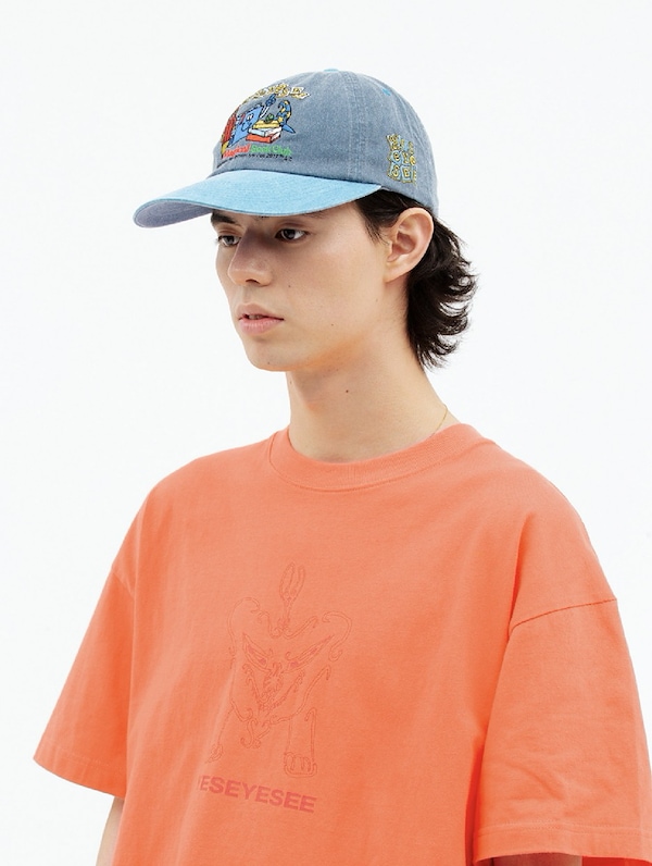 Qoo10 イェスアイシー BTS テテ(V)着用 キャップ 配色・