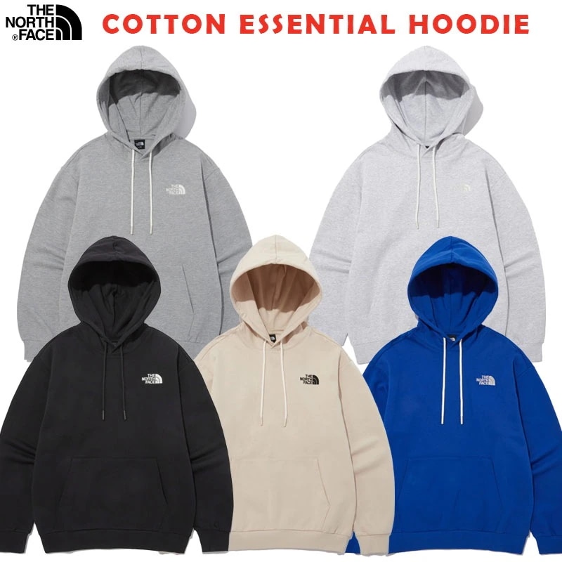 韓国正規品保証 関税負担なし NM5PP40A COTTON ESSENTIAL HOODIEデイリー 基本 着装 男子 女子 人気 韓国 ファッション 男女共用 アウトドア