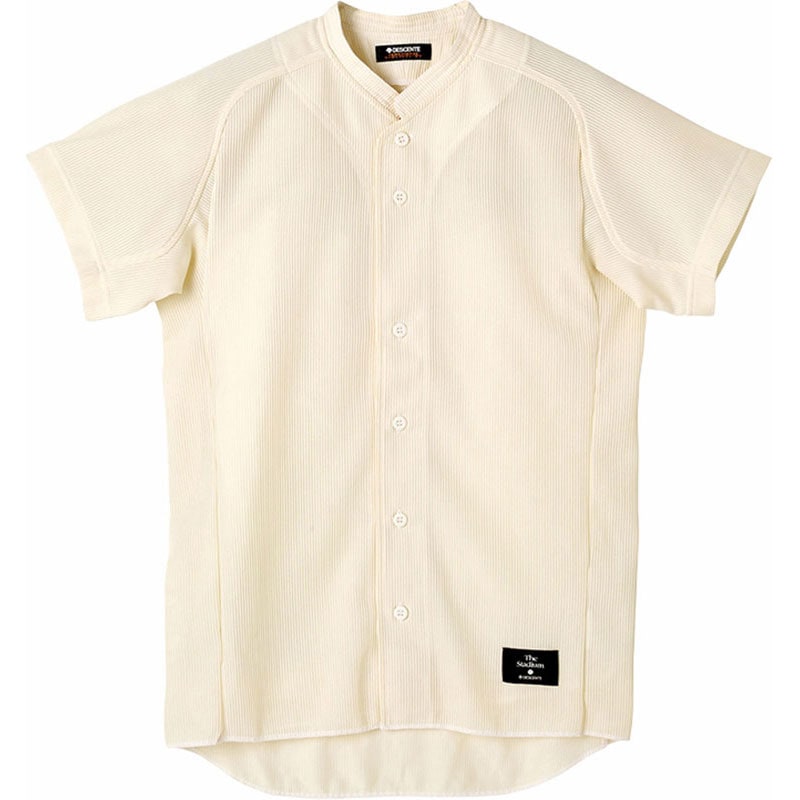 フルオープンシャツ(立衿) 野球＆ソフトボール ユニフォーム (std51tb-sivo)