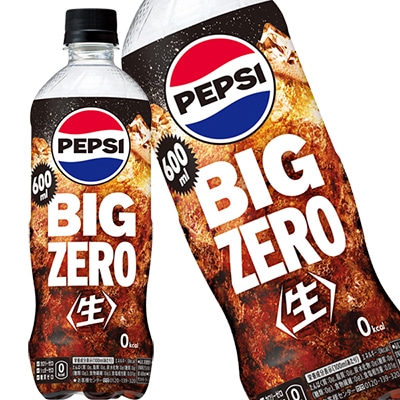 [送料無料] サントリー ペプシ コーラ ゼロ 600mlPET48本[24本2箱]【34営業日以内に出荷】
