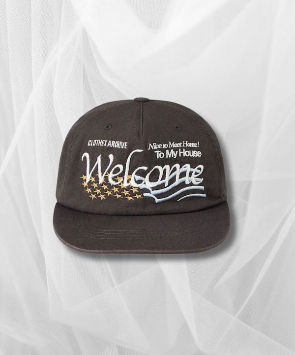 Qoo10 aeae WELCOME WASHED ロゴ キャ