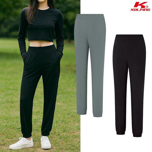 女性 春 ストレッチ ハイクール 登山 バンディング パンツ KSC081VP7W