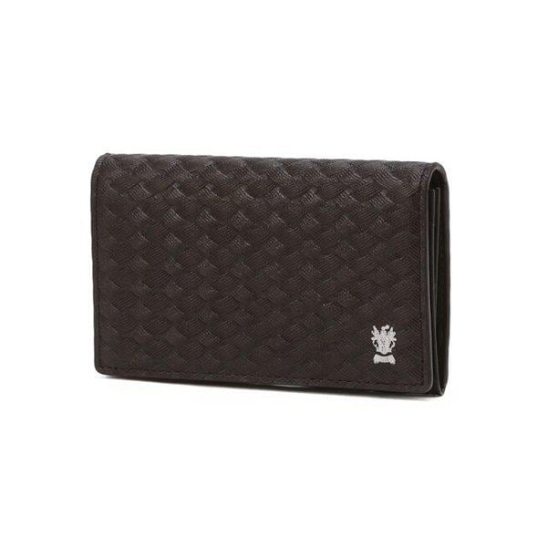 AK水原店 ハンドバッグ ブラウン 織り模様 カード入れ DBHO6E831