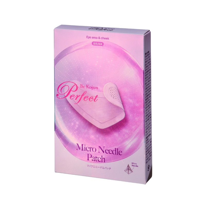 【目元・ほほ用】マイクロニードルパッチ 貼る美容針 100％美容液でできた針で直接刺して注入 ヒアルロン酸 発酵美容液成分 ハリ