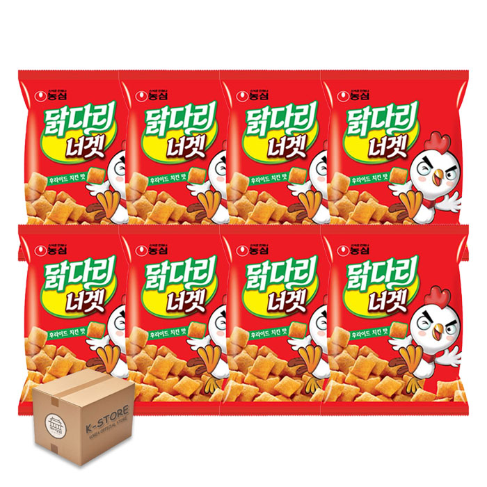 [業者向け] ノンシン 鶏ももナゲットフライドチキン味 45g (24 x 3) / 3BOX 韓国 お菓子