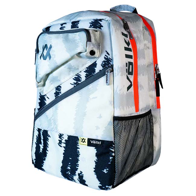 ラケット収納可 フォルクル(Volkl) ZEBRA EURO ゼブラ ユーロ バックパック リュックサック V74453 ゴーストホワイト×BK(25y3m)