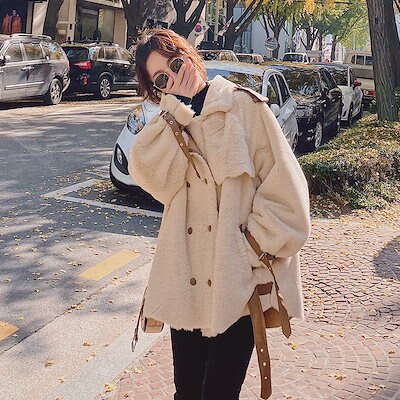 裏起毛ファッション ジャケット 冬アウター ジャケット 春トレンチコート ムートンファッション ムートンアイテフリースで決まり！ 冬アウター キルテ