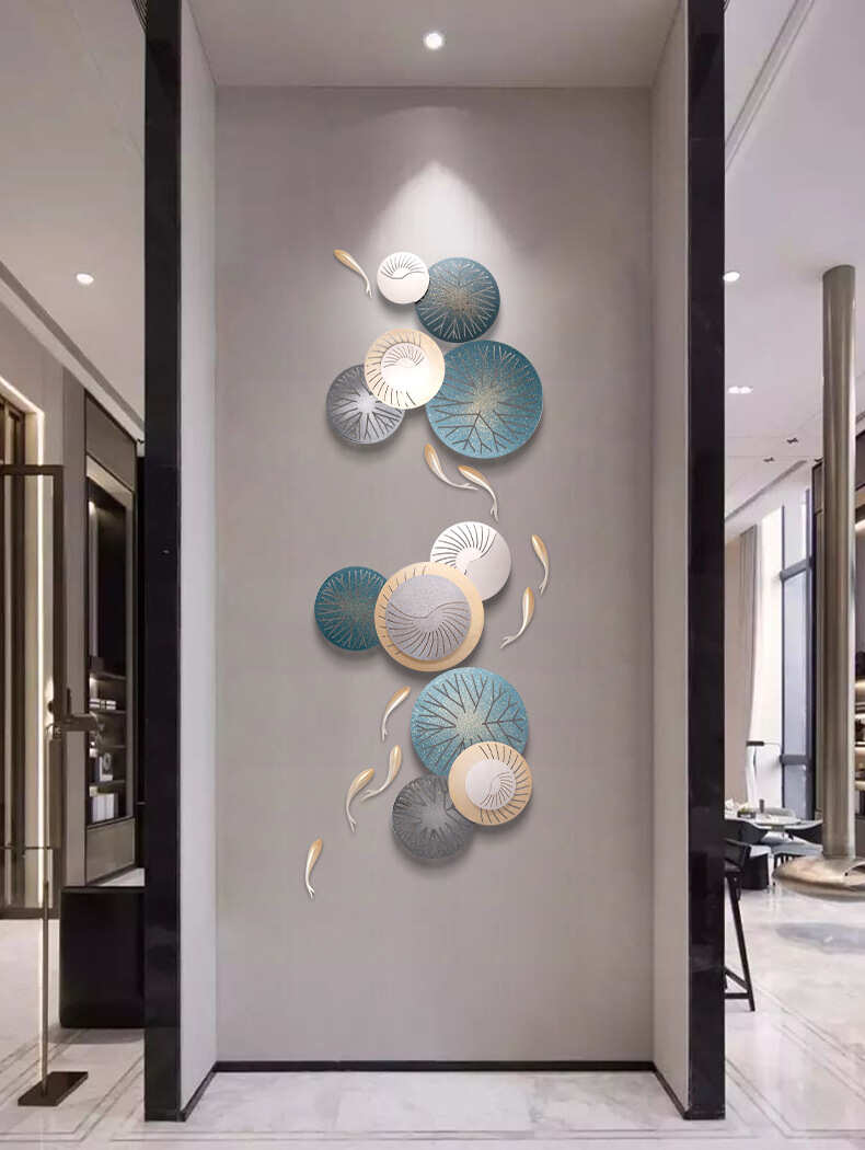 鉄アート壁飾り 軽奢華ウォールデコレーションおしゃれなリビング・ダイニングの鉄アート壁飾り 壁掛けアート 金属製ウォールデコレーション ソファバックウォール用 高級感溢れるデザイン 北欧風 54,302円