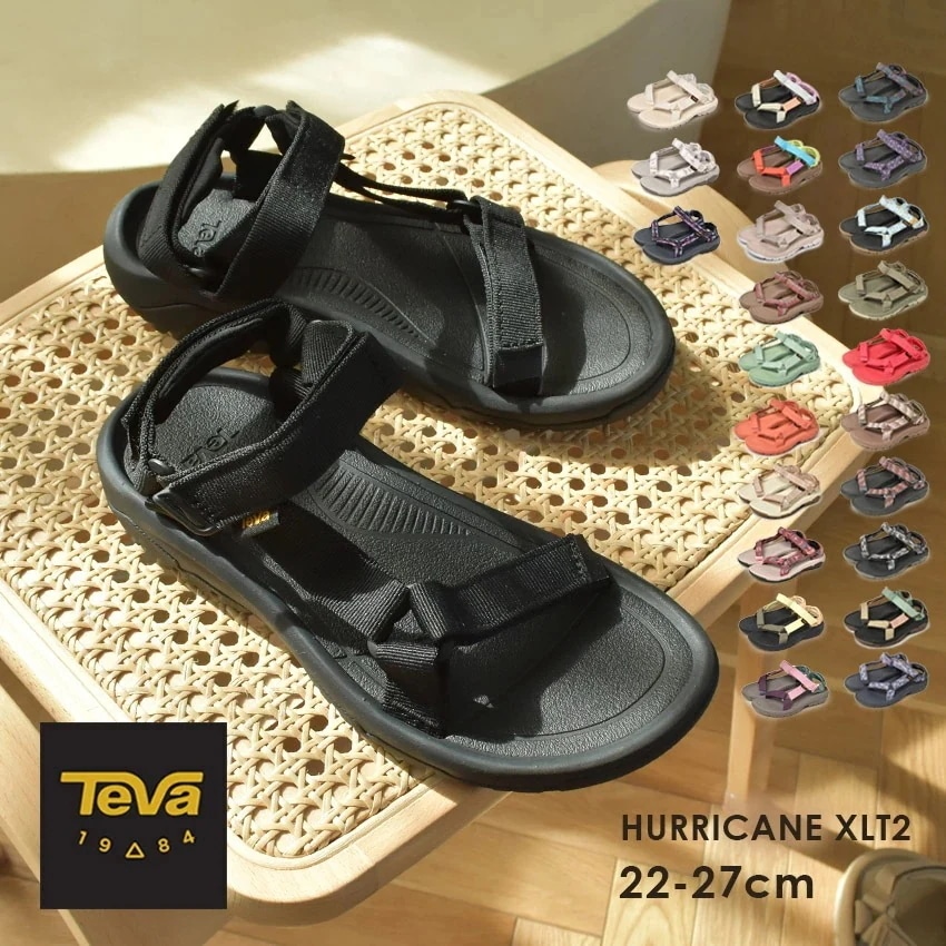ハリケーン XLT 2 1019235 レディース メンズ サンダル シューズ ブランド テヴァ アウトドア レジャー キャンプ ストラップサンダル カジュアル シンプル スポーティ カラフル