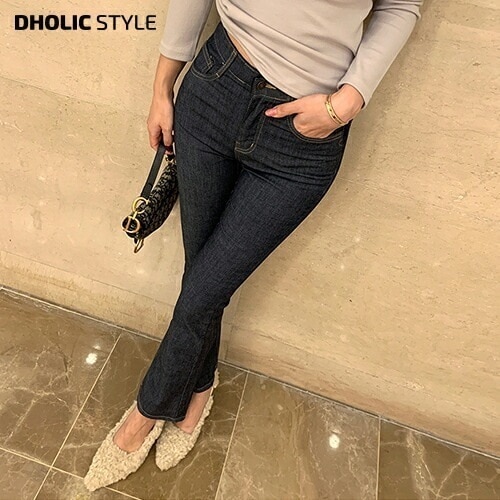 [メガ割りSALE]ノンフェードフレアデニムパンツ・p626978