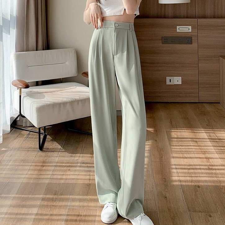 ボトムス パンツ ズボン カラー ロング丈 ワイドブラック ホワイト ピンク グリーン 個性的 ラフ カジュアル 無地 春 夏 秋 冬 オールシーズン スポーツ ダンス 普段使い 部屋着 レディース