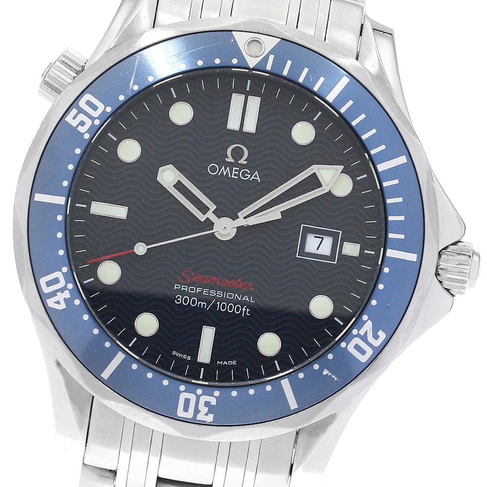 オメガ OMEGA 2221.80 シーマスター300 プロフェッショナル デイト クォーツ メンズ _887457【中古】